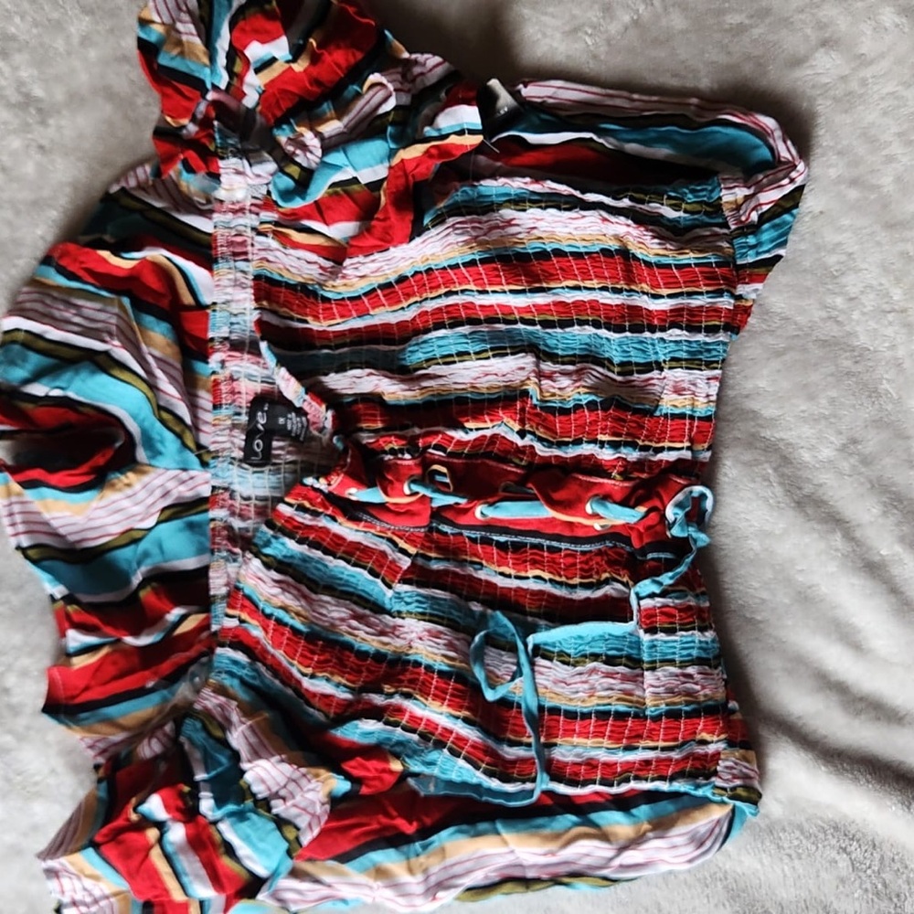 Colerful dress  1x size perfect for summer